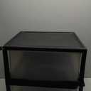 IRIS USA 47 Qt. Plastic Drawer Storage Organizer Stacking Drawers, 2-Pack, Stackable Unit with Sliding Drawer for Clothes Bedroom Kitchen Under Sink Pantry Craft Room Bathroom Dorm Office, Black