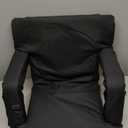 HOPERAN Dual-Sided Heated Stadium Seats for Bleachers with Back Support, 3 Levels Heating Stadium Seating for Bleachers Seat with Backrest, 5 Pockets Portable Stadium Chair for Outdoor (21", Black)