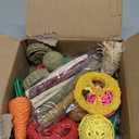 Sofier Guinea Pig Toys Tunnel Hideout Cage Accessories Chew Toys for Hamster Rabbit Ferret Rat Chinchilla Hedgehog Enrichment Playpen Boredom