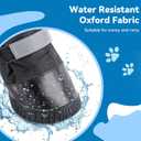 Hipaw Waterproof Dog Boots for Winter Snow Rain,Non-Slip Dog Shoes for Medium to Large Dogs,Extended Cuff Paw Protectors for Outdoor Walking Hiking