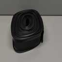 Garage Door Bottom Seal Kit with U-Shape Weather Stripping, Universal Professional Grade T-End Rubber Strip, 5/16" x 3 3/4" x 20 Feet (Black)