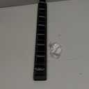 1 Pack Wooden Golf Club Holder Wall Mount 8 Clips Golf Club Rack Hanger Organizer for Wall Display Garage Putters with Screws, Grip up Type (Black)