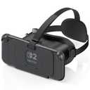 VR Headset Compatible with Nintendo Switch 2 (2025), Switch 2 Virtual Reality VR Glasses with Adjustable HD Lenses and Comfortable Head Strap, Labo VR Kit for Switch 2 Accessories, Black