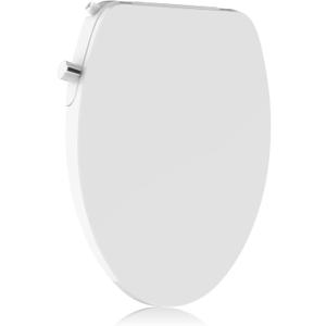 Bidet Seat for Toilet Elongated Non Electric, Dual Nozzle Bidet Toilet Seat with Adjustable Water Pressure, Easy Install PP Toilet Seat for Personal Hygiene and Bathroom Upgrade