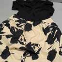 Kranda Women 2026 Spring Long Sleeve Crewneck Casual Business Church Work Teacher Outfits Ribbed Midi Dress with Pockets (Small, Black Apricot)