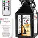 Memorial Lantern - Bereavement Sympathy Gift for Loss of Loved One, Father, Dad - Remembrance Gift