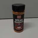 Steak Seasoning BBQ Rub Mix - Gluten Free & Low Sodium Meat Seasonings for Beef, Rib & Ribeye. Steak Seasoning for Grilling. BBQ Seasonings for Cooking. Steaks Salt Blend. Smoking Steaks Rubs. 4.1oz