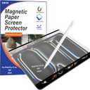 Magnetic Paper Screen Protector for iPad Pro 11-inch (M4) 2024, Matte Detachable and Reusable Screen Protector, Write and Draw Feel Like on Paper, Anti-Glare and Anti-Scratch
