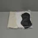 BomKinta Crew Slouch Socks Women - Retro Scrunch Short Sock - Soft Solid Ankle Socks Size 5-11 (Black White Cream -3 Pairs)