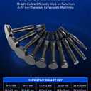 Orion Motor Tech Blind Hole Collet Bearing Race and Seal Puller Extractor Kit, Slide Hammer Pilot Insert Inner Internal Bearing Removal Tool Set, 16PCS