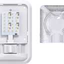 2 Pack 12V RV Ceiling Dome Light RV Interior Lighting for Trailer Camper with Switch, Single Dome 300LM (Natural White 4000-4500K, 2-Pack)
