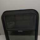 VEVOR Horizontal RV Window, 24" W x 20" H, Tinted, Tempered Glass, Fits 15/16" - 1 3/4" Thickness Walls, DOT Approved