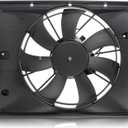 AUTOKAY Radiator Cooling Fan, Condenser Cooling Fan for Civic 2.0L 2016-2021 190155BAA01 190305BAA01