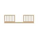 Graco Storkcraft Toddler Safety Guardrail Kit (Dowels), Driftwood