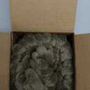 UGASA Velvet 12x20 Inch Lumbar Soft Throw Pillow Covers Decorative Corduroy Striped Both Sides Solid Rectangular Cushion Cases Boho Farmhouse for Couch Bedroom Sofa Home, Pack of 2, Olive Green