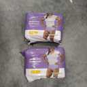 Basics Incontinence Underwear for Women, Protective, Disposable, Postpartum, Maximum Absorbency, Medium, Lavender, 40 Count (2 Packs of 20)