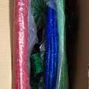 Christmas Outdoor Decoration 3-Pack Lighted Ornament Balls, LED Holiday Dcor with Snowcap & Bow, Pop-Up Christmas Balls with Top Hanger Ring & Metal Bases for Indoor/Outdoor Lawn & Porch