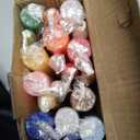 24 Colored Taper Candles, 7-8 Hours Burn Time, Unscented, Smokeless and Dripless, 0.75 x 10 Inch Dinner Candle Set for Household, Wedding, Party and Home Dcor Candlesticks (Colors)