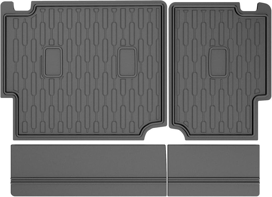 TTX LIGHTING Rear Seat Back Covers for Ford Bronco 2021-2026 4-Door Backrest Mats for Bronco Accessories (Not for 2-Door or Bronco Sport)