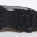 Women's Chunky Platform Comfort Orthopedic Wedge Walking Shoes Fashion Knitted Breathable Lace Up Lug Sole Casual Non-Slip Running Shoes with Arch Support (Black)