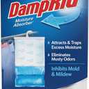 DampRid Fragrance Free Hanging Moisture Absorber, 16 oz., 3 Pack - Eliminates Musty Odors for Fresher Air, Ideal Moisture Absorbers for Closet, 14% More Moisture Absorbing Power*
