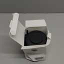 Nessus Reusable Pod Kit for Nespresso Pods Vertuo, Reuse Old Coffee Pods for Nespresso Vertuo: 100 Pcs Aluminum Foil Seal Lid, Holder, Brush, Refillable Vertuo Plus Next Capsule Machine(No Pods Come) (Black)