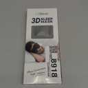 LitBear Sleep Mask for Side Sleeper Women Men, Eye Mask for Sleeping Light Blocking, 3D Contoured Cup Sleeping Mask, Soft Breathable Sleep Eye Mask with Adjustable Elastic Strap for Travel (1 Count (Pack of 1), Black)