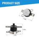 2394367602 Resettable Thermal Switch Replacement Bradford White Water Heater Parts 239-43676-02 (2394367602 Resettable Thermal Switch * 1P)