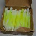 Sotiff 48 Pcs Bright 6 Inch Large Glow Sticks Bulk Emergency Glow in The Dark Sticks with 12 Hour Duration for Camping Hiking Outdoor Parties Activities Survival Storms (Green)