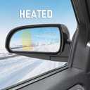 Door Mirror Left Driver Side Replacement For Hyundai Sonata 2006 2007 2008 2009 2010, Replace 87610-0A000, Black 5PINS