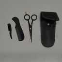 Striking Viking 5 Inch Professional German Beard & Moustache Scissors - Grooming Kit for Trimming Facial Hair with Scissors, Beard Comb, Moustache Comb & Carry Case