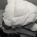 Mattress Topper King Mattress Pad Protector - Quality Plush Luxury Down Alternative Pillow Top - Extra Thick Mattress Cover(King Size), White (King(76''*80''))