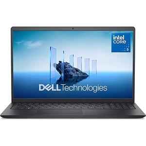 Dell 15 Laptop DC15250-15.6-inch FHD 120Hz Display, Intel Core 3 Processor 100U Processor, 8GB DDR4 RAM, 512GB SSD, Intel UHD Graphics, Windows 11 Home, Onsite Service - Carbon Black