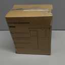 Small Single Serve Coffee Maker, Fast Brew One Cup Coffee Machine for K Cup and Grounds, 6 to 12 oz. Brew Sizes, Capsule Coffee Machine with Descaling Reminder and Viewing Tank, Black (9.45 Inches)