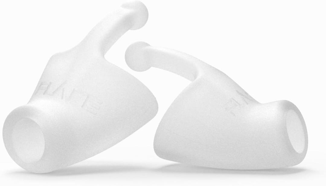 Flare Calmer | Ear Plugs Alternative | Daily Noise Relief | Sound Sensitivity | Stress Relief | No Muffling | Improve Wellbeing | Comfy, Reusable, Soft Silicone Earplugs | Soft Translucent