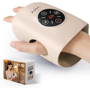 Hand Massager, 9 Modes 9 Intensities Hand Massage, Cordless Hand Massager for Arthritis and Carpal Tunnel, Gift for Men Women Parents Relaxation at Office,Pink