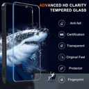 for Moto G 5G 2025 Case, Full Body Heavy Duty Rugged Shockproof Protective Phone Cover with Lanyard Strap, Tempered Glass Screen Protector, Black Matte