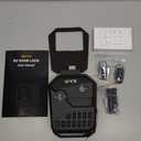 KYX RV Door Lock Replacement, Rv Keyless Entry Door Lock with Password and Remote Control Thumbprint,Upgraded All Metal Camper RV Door Latch for Various Types of RVs |Replacement 2.75'x3.75'|4