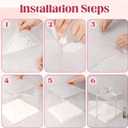 2 Pack Clear Cake Boxes 10x10x9 in, Transparent Cake Carrier Box with Lid, Tall Cake Packaging Box with Ribbon, Clear