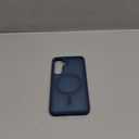 FNTCASE for Samsung Galaxy S25 Case: Magnetic Translucent Matte Shockproof Slim Cell Phone Cover - Military Grade Drop Proof Hard Back Anti-Fingerprint Protective Case (6.2 inch/Blue)