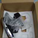 Passenger Floorboards with Mount Bracket Kits Motorcycle Floorboards Compatible with 1993-2025 Touring Road Glide Street Glide Road King (Chrome)