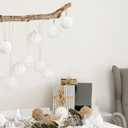 KI Store White Christmas Ball Ornaments, 20pcs 3.15-Inch, for Xmas Trees and Holiday Decor - Hooks Included