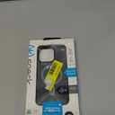 Speck iPhone 15 Pro Max Case - ClickLock No-Slip Interlock, Built for MagSafe, Drop Protection - Scratch Resistant, Soft Touch, 6.7 Inch Phone Case - Presidio2 Pro Charcoal Grey/Cool Bronze/White