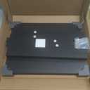 TUTOTAK End Table, Side Table, Nightstand, 2-Tier Storage Shelf, Sofa Side Table for Small Space, Living Room, Bed Room Black TB01BK034