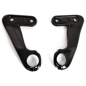 Motorcycle Fairing Support Bracket Front Fairing Support Kit compatiable for Harley Road Glide Ultra FLTRU, Custom FLTRX 2010-2013 (Black)