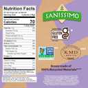 Sanissimo Salmas Chia & Flaxseed, 40 Packs of 3 Crackers, Oven Baked Corn Crackers, Gluten Free, Non-GMO, Kosher Certified (EXP 12/04/25)