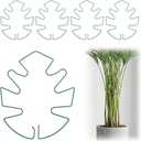 2 x 5 Pcs Plant Stakes for Indoor Plants, Reusable Iron Monstera Plant Support Structures Plant Supports for Indoor Plants Climbing and Thriving Growth Holders Gardening Accessories