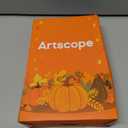 Artscope Halloween Decorative Throw Pillow Covers 18x18 Inch Set of 4, Ghost Trick or Treat Pumpkin Sweet But Spooky Outdoor Farmhouse Pillow Cases for Home Sofa Couch-Orange