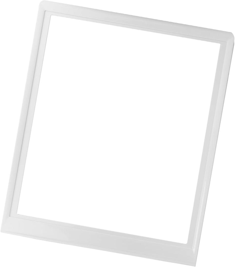 240350702 Crisper Pan Cover Without Glass, Shelf Frame Replacement Compatible with Frigidaire