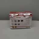 Homemate Heated Blanket Electric Throw - 50"x60" Heating Blanket Throw 1/2/4/6/8 Hours Auto-Off 10 Heat Levels Over-Heat Protection Luxury Faux Fur Sherpa ETL Certification